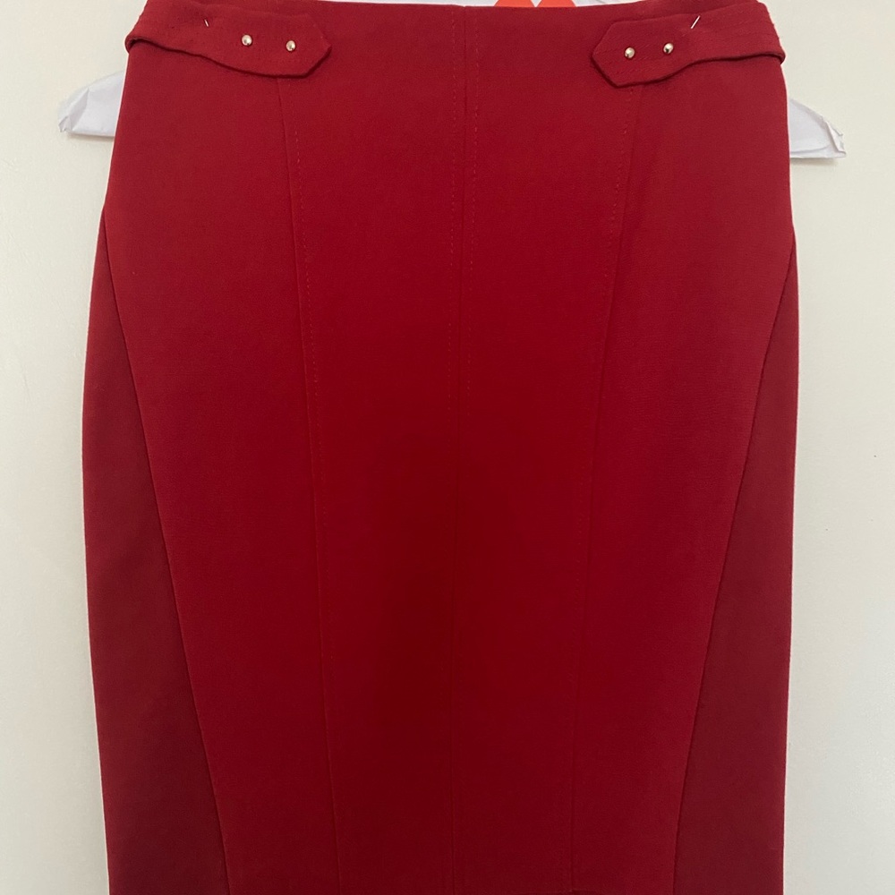 Red pencil skirt - whitehouseblackmarket